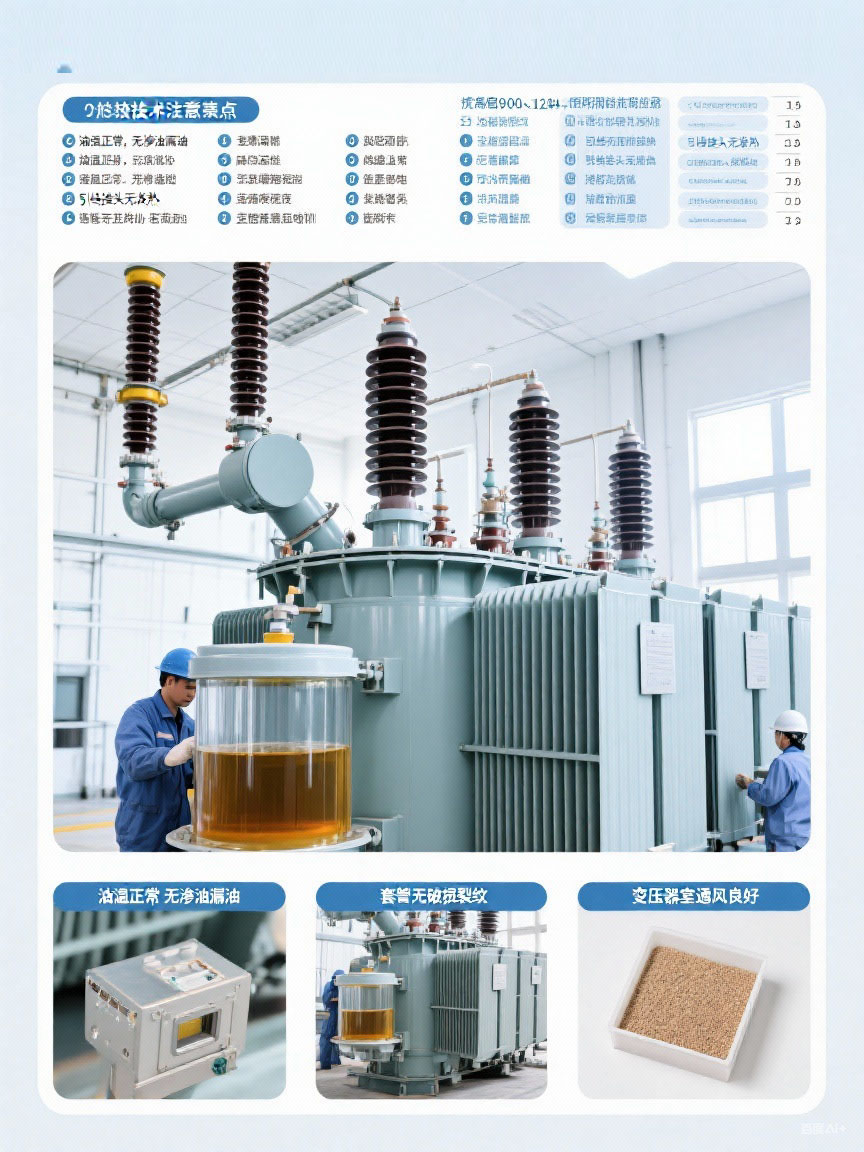 青島變壓器巡檢時(shí)的注意要點(diǎn)